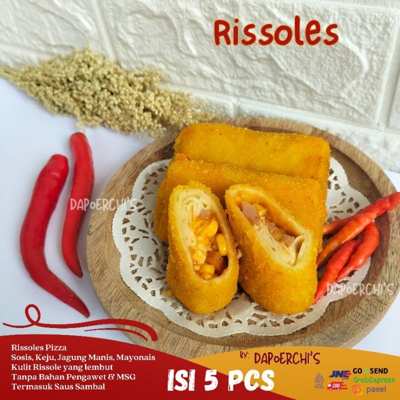 

Rissoles Meu / Rissoles Pizza | Isian Full | Non MSG