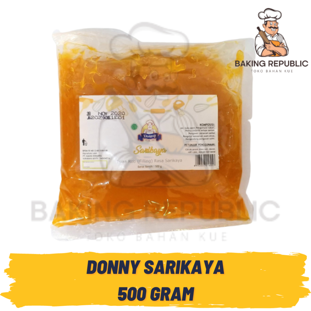 

DONNY SELAI SARIKAYA | 500 GRAM | KEMASAN PABRIK | SELAI SARIKAYA | SELAI KAYA INSTAN