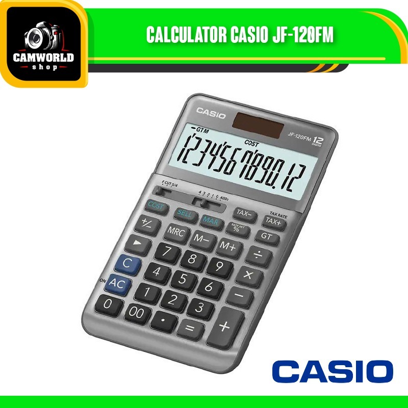 

Calculator CASIO JF-120FM Kalkulator Casio JF 120FM