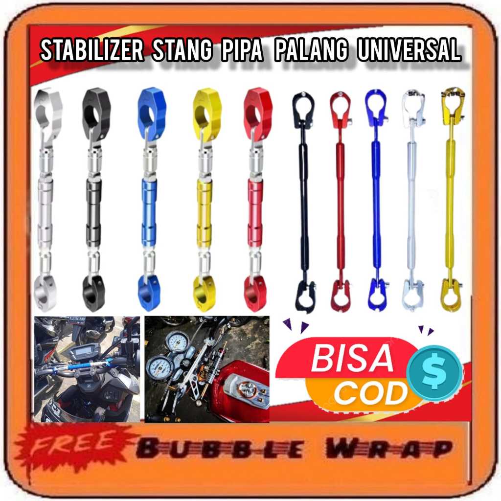 Stabilizer Stang CNC Tebal Universal Palang Stang RENTAL PCX Vixion CB150R Byson Verza RX KING Tiger