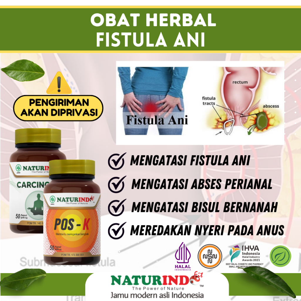 Obat Fistula Ani Bisul di Pantat Bisul Bernanah Herbal Abses Perianal Obat Bisul Obat Vistula Ani Am