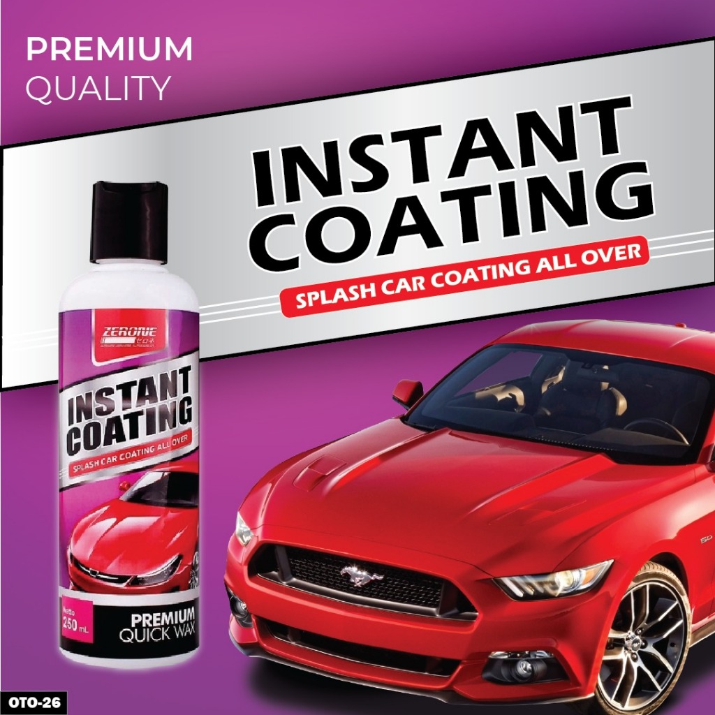 ZERONE INSTANT COATING PERAWATAN MOBIL MENGKILAP 250ML