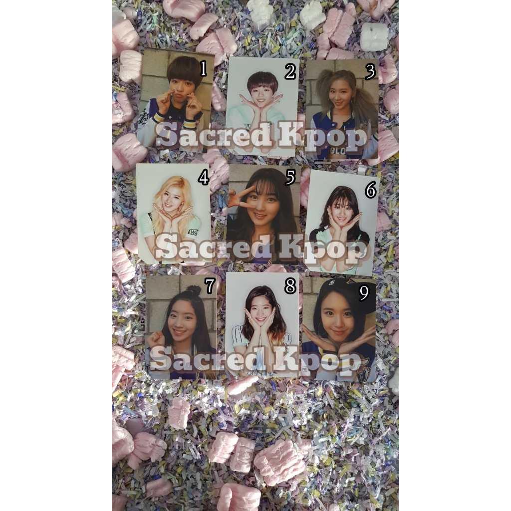 TWICE Page Two Official Photocard - Collection