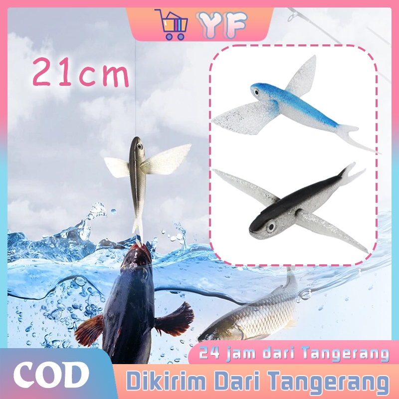 Umpan Pancing Karet Umpan Lunak Untuk Memancing Di Laut / Umpan Pancing Tiruan Bentuk Ikan / Fishing