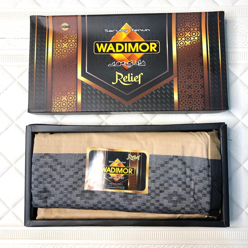 WADIMOR MOTIF RELIF | Sarung Motif Songket