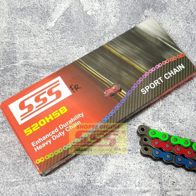 Rantai SSS 520 tipe HSB WARNA