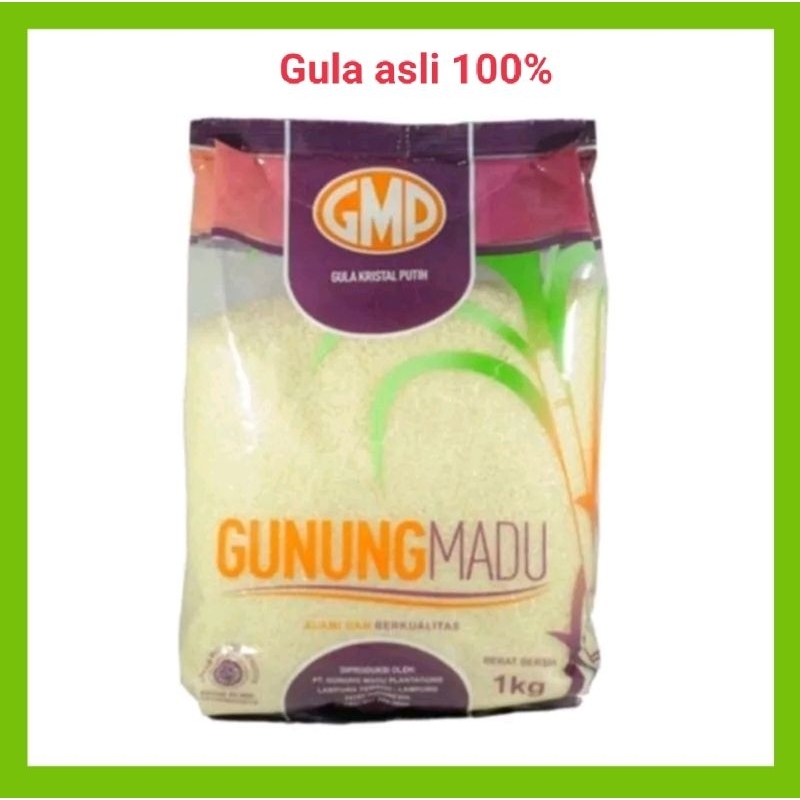 

Gula pasir / gula asli /gula tebu / G M P