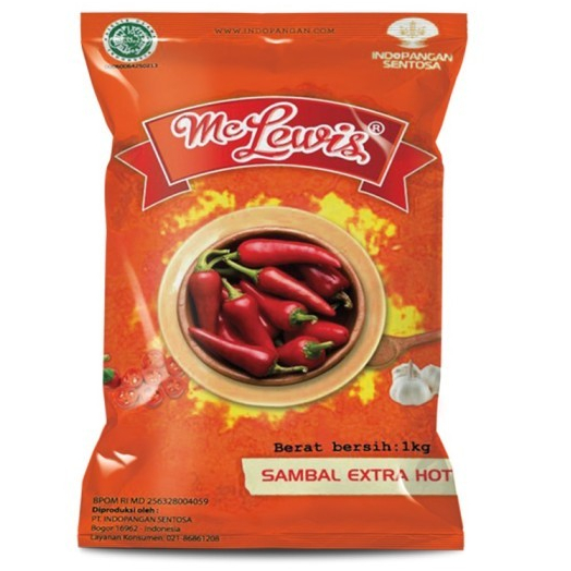 

MC LEWIS SAMBAL EXTRA HOT PCH 1 KG