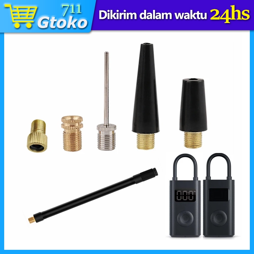 Selang Nozzle Kepala Pompa Ban Angin Elektrik Xiaomi Mijia Pengganti Air Pump Compressor Sparepart