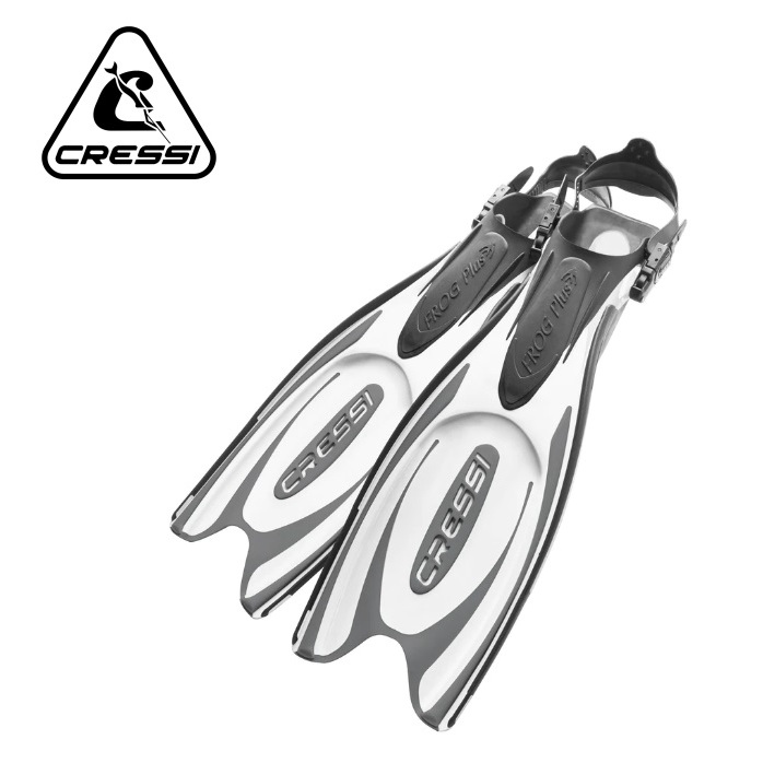 Cressi Fin Frog Plus Open Heel for Scuba Diving