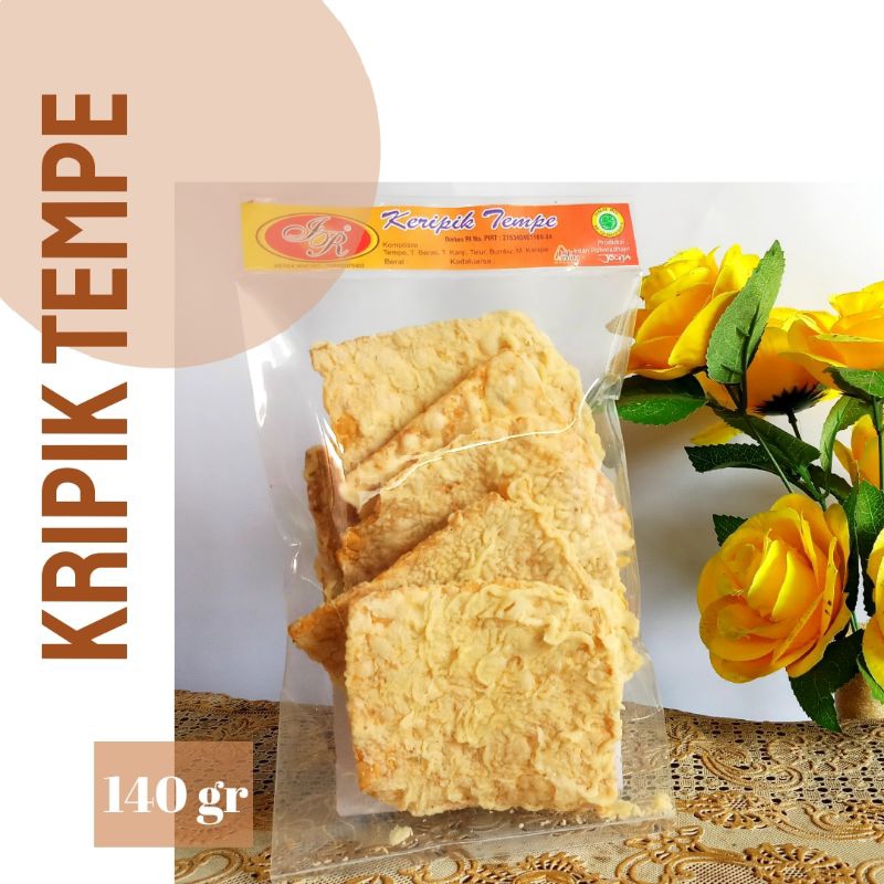 

Keripik Tempe Original Gurih 140 gram IR Snack Intan Rahmadhani Snack Jogja