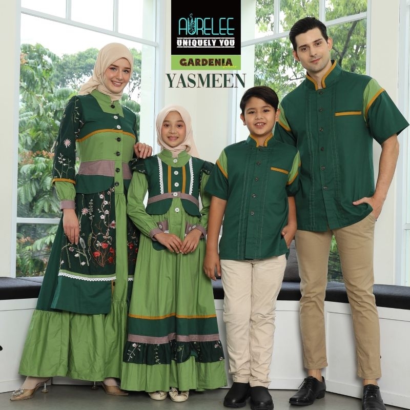 (New/Cicilan) Gamis Sarimbit "YASMEEN Series" By Aurelee