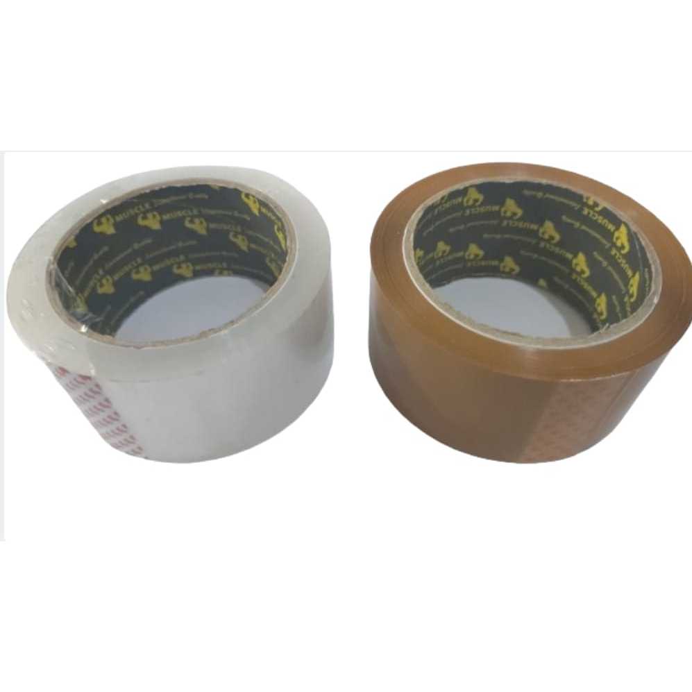 

1 ROLL LAKBAN BENING / COKLAT MUSCLE TAPE 2 INCH 90 YARD TEBAL