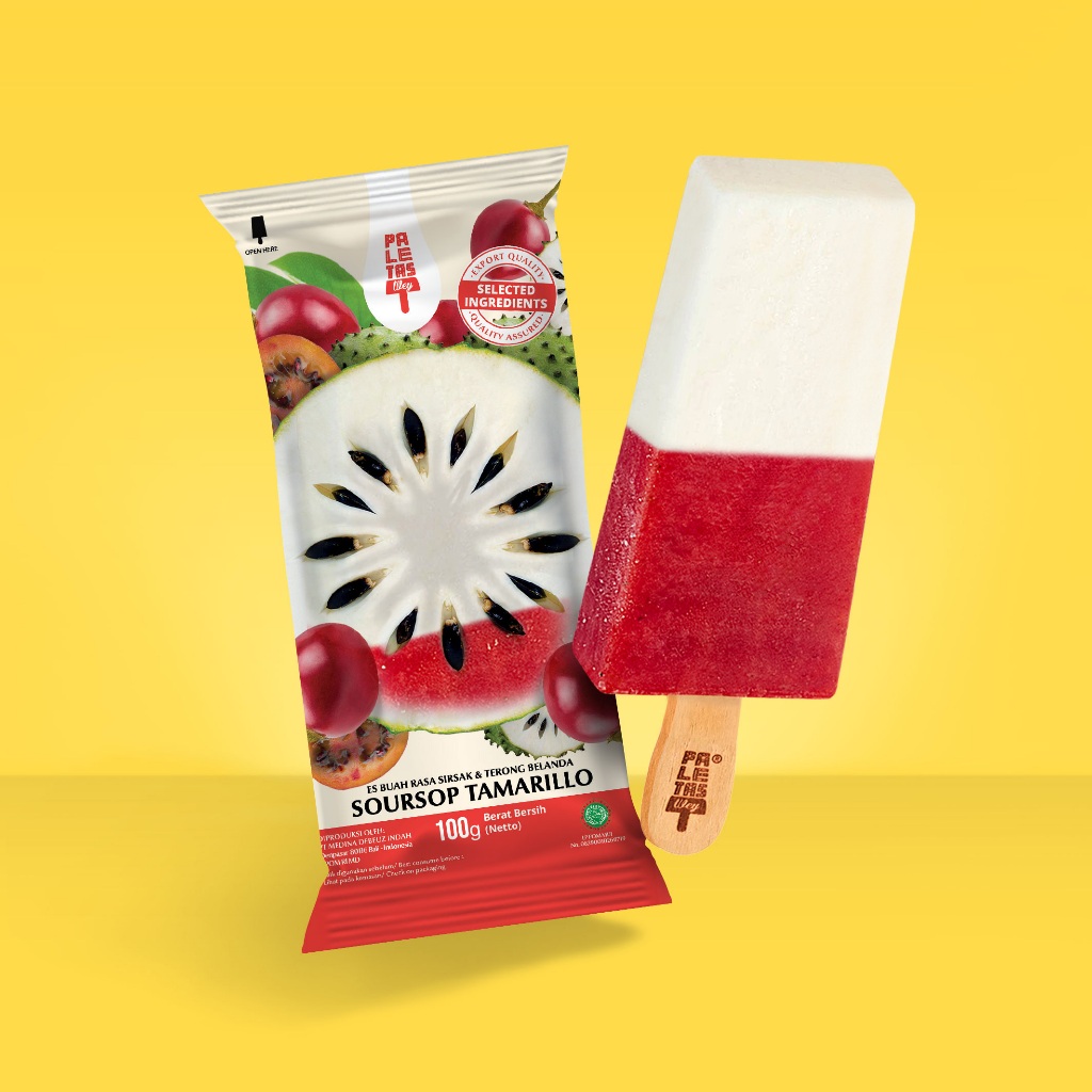 

Es Krim Paletas Wey Fruity Soursop Tamarillo