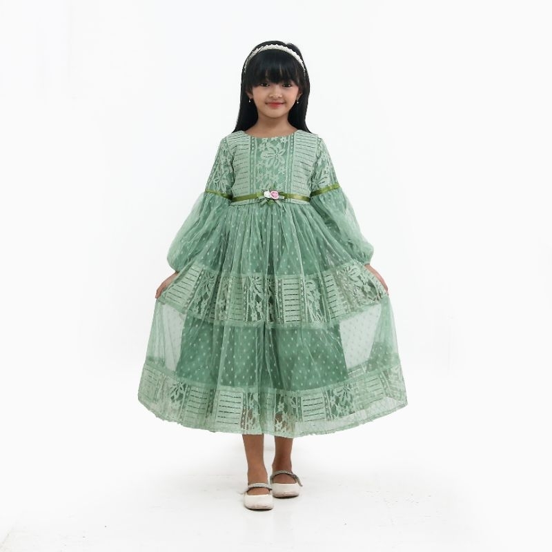 gaun muslim anak / dress muslim anak / baju muslim anak