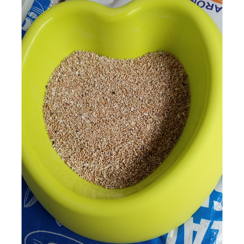 1 Kg Pasir Malang Mutiara Bali aquascape aquarium ikan kasar halus Media tanam Sand Merah Hitam Kola