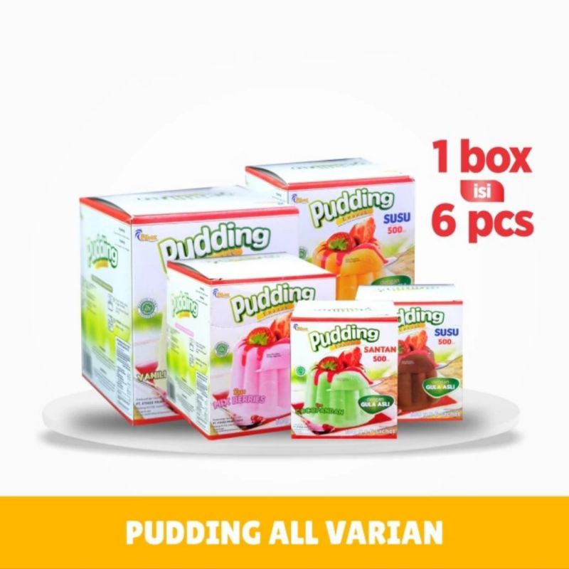 

ETHOZ PUDDING / Puding Susu 1 Box ( 6 pcs )