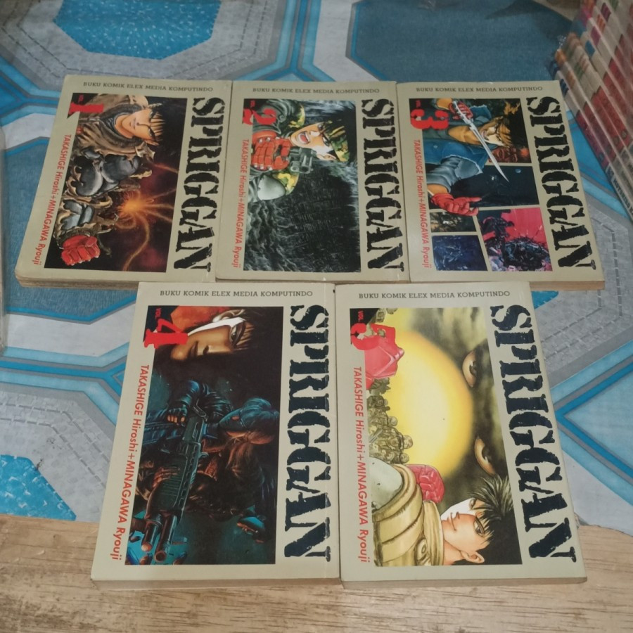 Bursa komik 2nd Spriggan