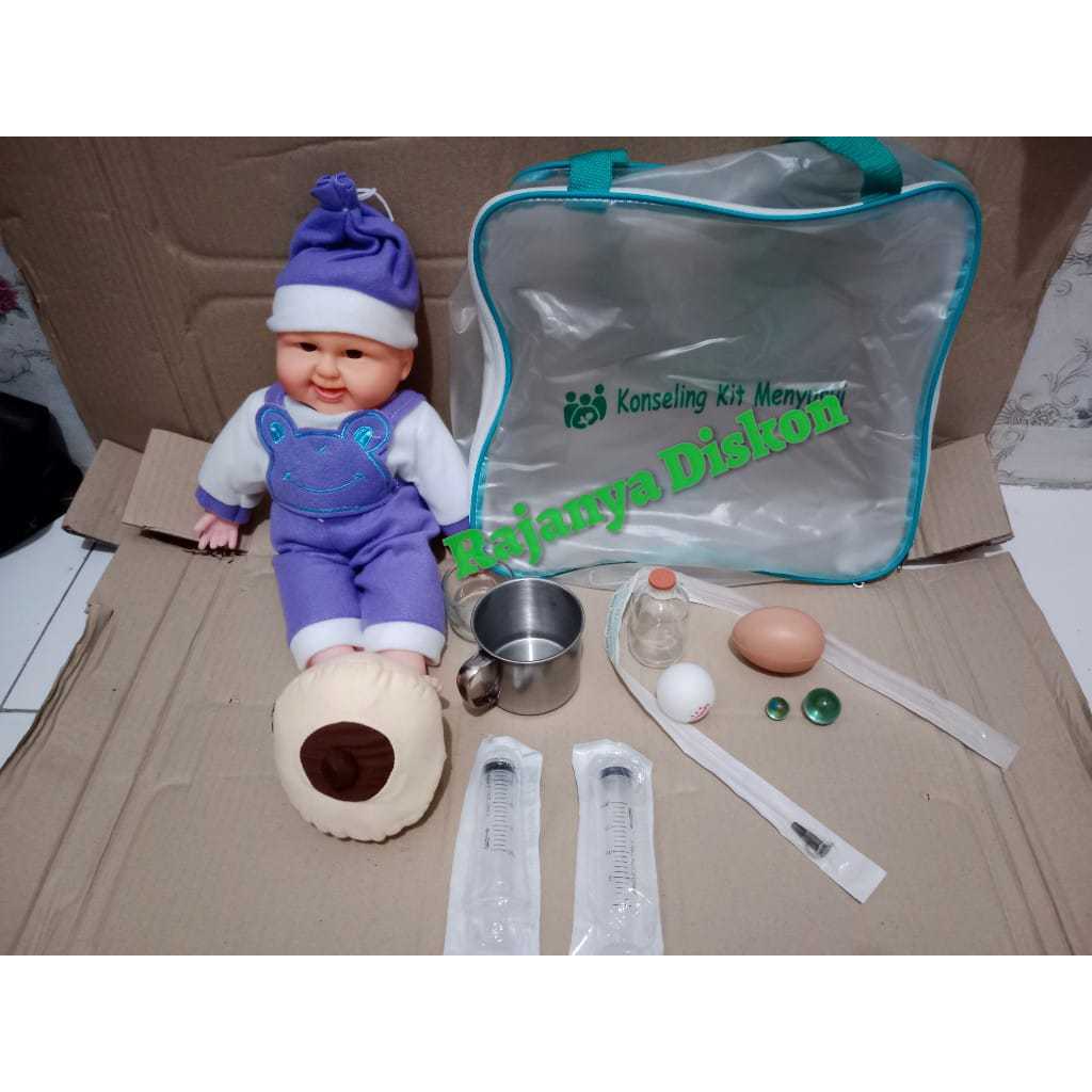 konseling kit ( alat peraga menyusui yang benar )