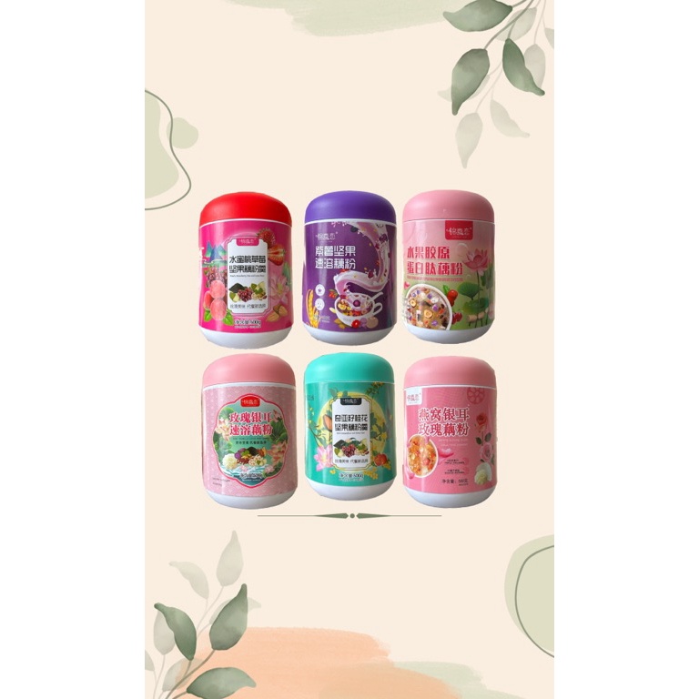 

KODE OOL246 KAPSUL Oufen Lotus Root Powder Makanan Diet Healty Food Bubuk Akar Teratai Ou Fen