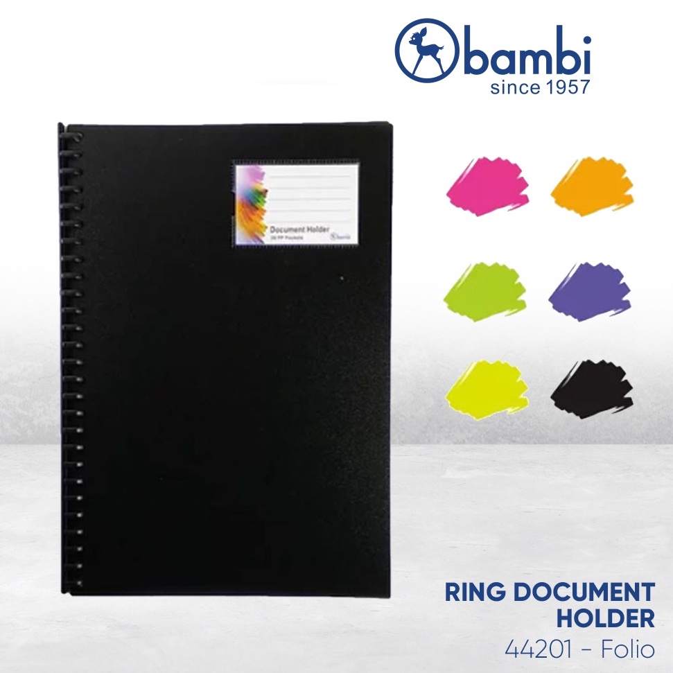 

Harga Murah.. Bambi Map Document Folio / Tempat Dokumen Ukuran Folio / Document Holder kode 44201 60