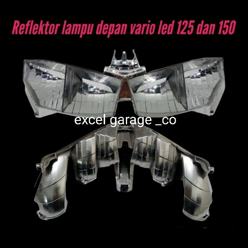 cover rumah reflektor lampu depan vario 150 led vario 125 new 2018 2019 2020 original