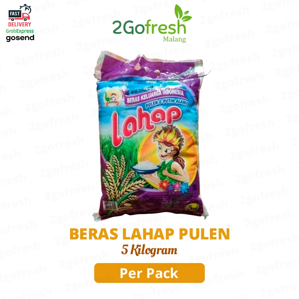 

Beras Lahap Pulen & Putih Alami 5kg Sembako - Rempah Sayur Sayuran & Buah Buahan