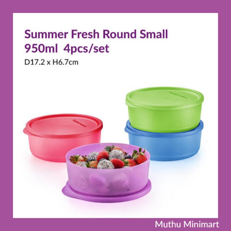 summer go round 930 ml Tupperware(1pc)