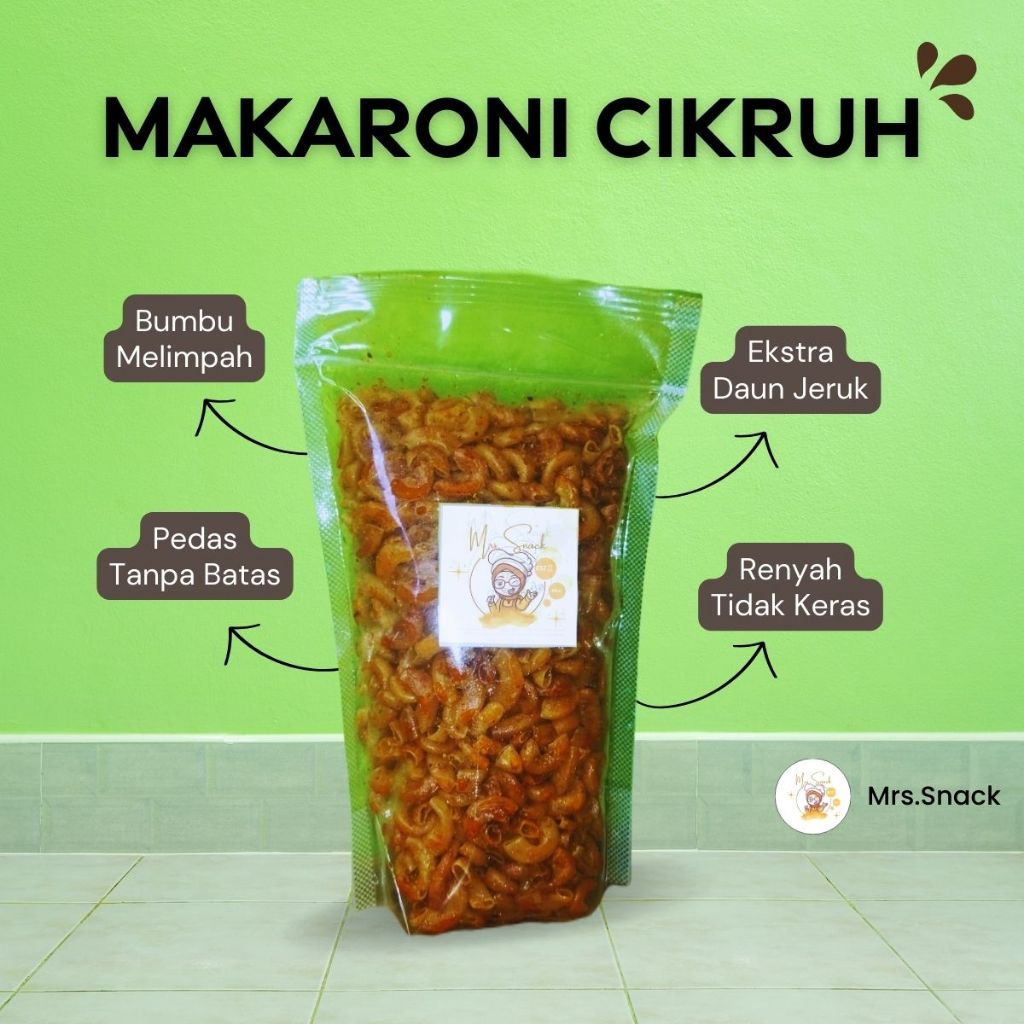 

Makaroni Kering Cikruh Asli Renyah Tidak Keras Bumbu Melimpah Ekstra Daun Jeruk Pedas Tanpa Batas Viral Cemilan Harga Murah Makanan Ringan Best Seller Khas Tasikmalaya