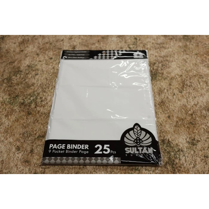 

SULTAN 9 POCKET BINDER PAGE (SEALED)