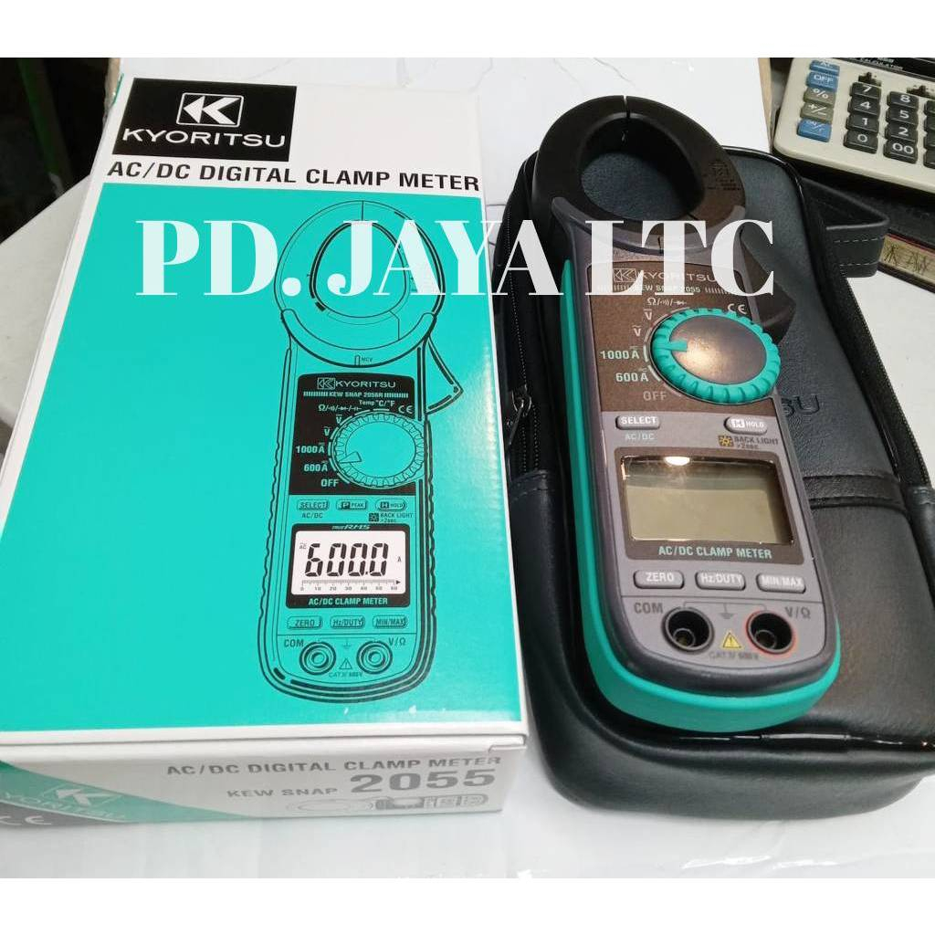 Kyoritsu Digital Clamp Meter - Tang Ampere AC/DC 1000A 2055