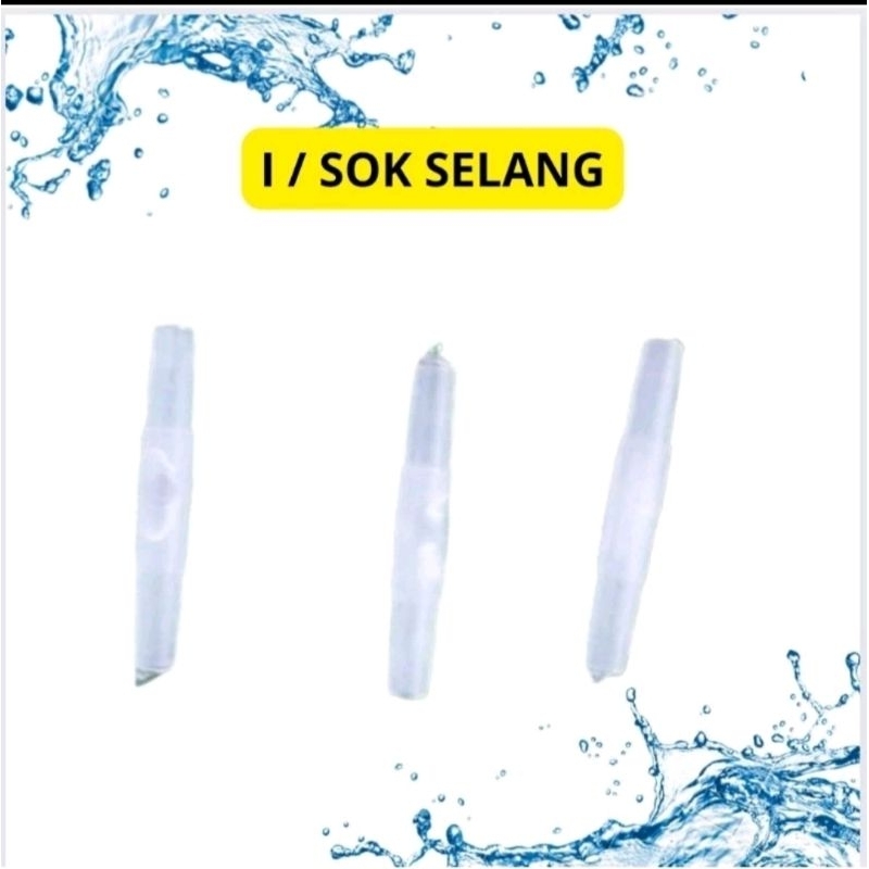 Aneka sambungan L/T/SOK selang per pack isi 100