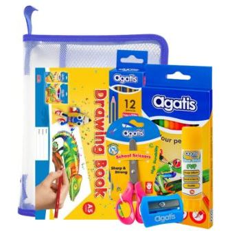 

PAKET ALAT TULIS SEKOLAH AGATIS ECO PAKET SCHOOL SET-1 for SHOPS