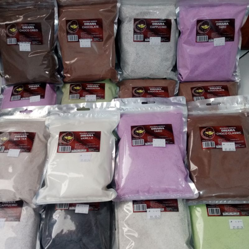 

Serbuk Minuman Aneka rasa 500gr