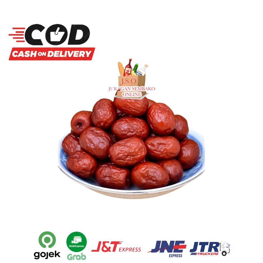 

(JSO) Angco 1kg / Ang co Hong zao / red dates / Kurma Merah Premium