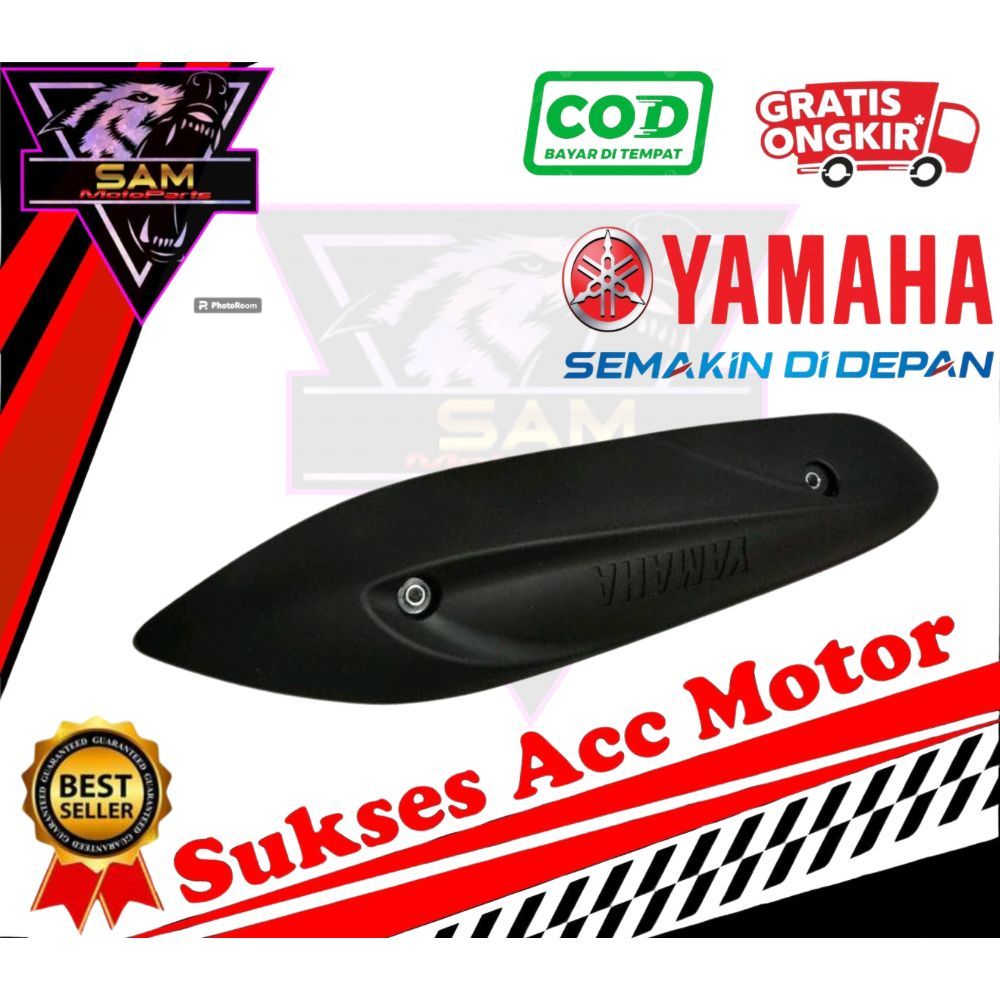 Cover Knalpot mio 125 mio J mio Smile, mio GT/ Pelindung Knalpot / Tutup Knalpot Mio 125 Mio J Mio S