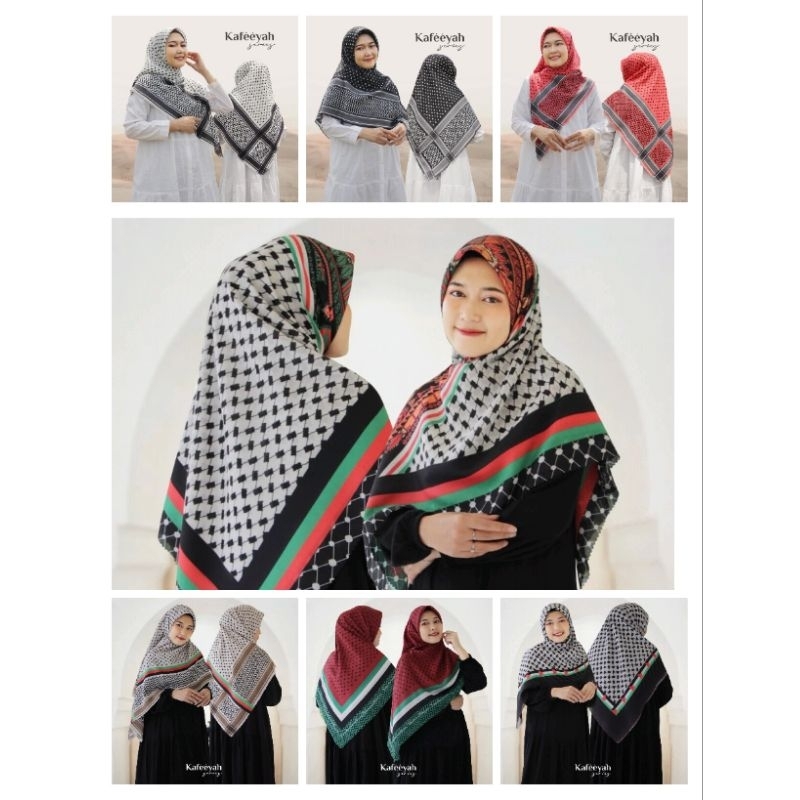 jilbab scarf jumbo palestina
