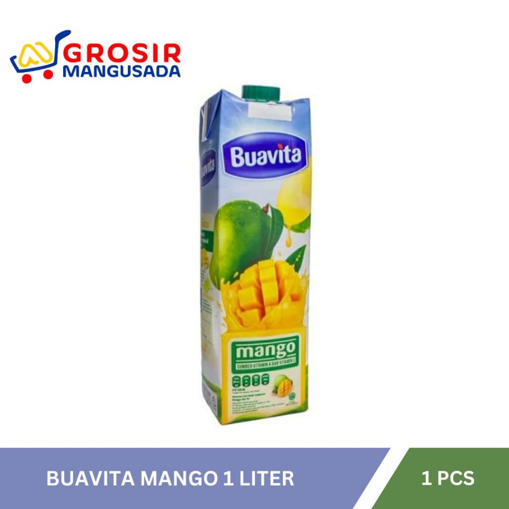 

Buavita Mango Juice Minuman Jus Buah Asli 1 Liter