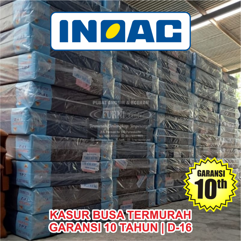 KASUR BUSA INOAC TERMURAH//KASUR BUSA // KASUR GARANSI 10TH//UK 90/100/120/160/180 TEBEL 14/20/30