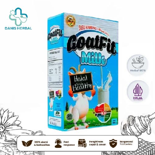 

Susu Kambing Etawa Goatfit Milk susu kambing plus royall jely 200 gram