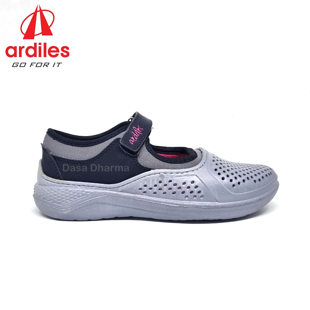 Sepatu Ardiles Wanita Slip On Perekat Dewasa Flatshoes Karet Lentur Tanpa Tali