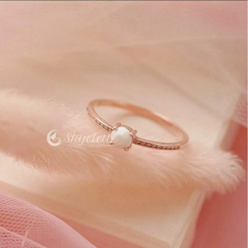 SKYELETTE || Breastmilk Jewelry Kit | Mini Round Ring | Breastmilk Ring | Cincin ASI - Perhiasan ASI