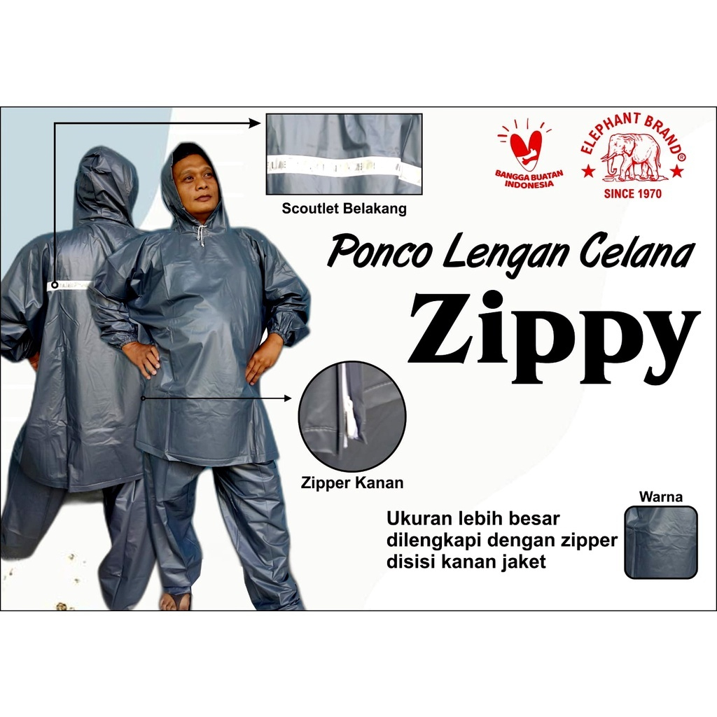 JAS HUJAN ELEPHANT BRAND