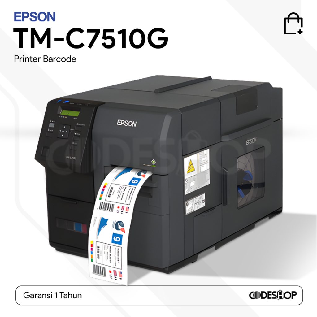 Epson TM-C7510G Printer Label Cetak Barcode Injekt Colour C7510 C7510G