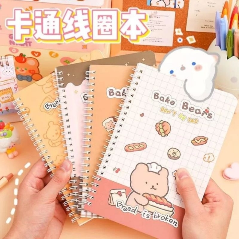 

(BISA COD) NOTEBOOK RING / BUKU CATATAN A5