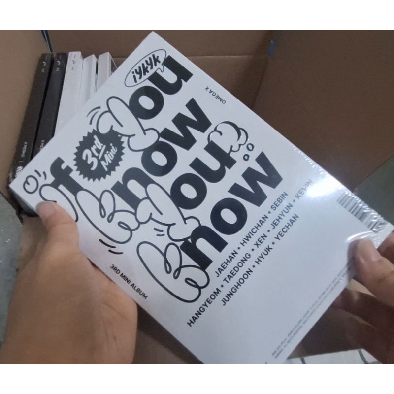 [ READY STOCK ] OMEGA X IYKYK ALBUM IFYOUKNOWYOUKNOW IF YOU KNOW YOU KNOW JUNK FOOD JAEHAN HWICHAN S