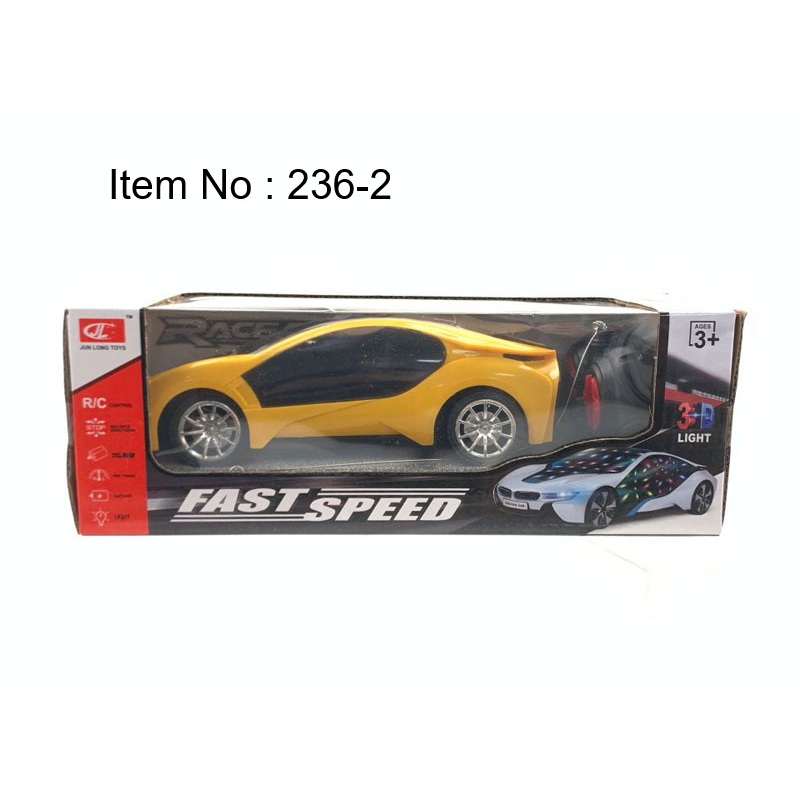 Mainan Anak Mobil RC 1:18 R/C Sedan Racing Mobil monster jeep truk Remote Remot 4 Way 4d lampu