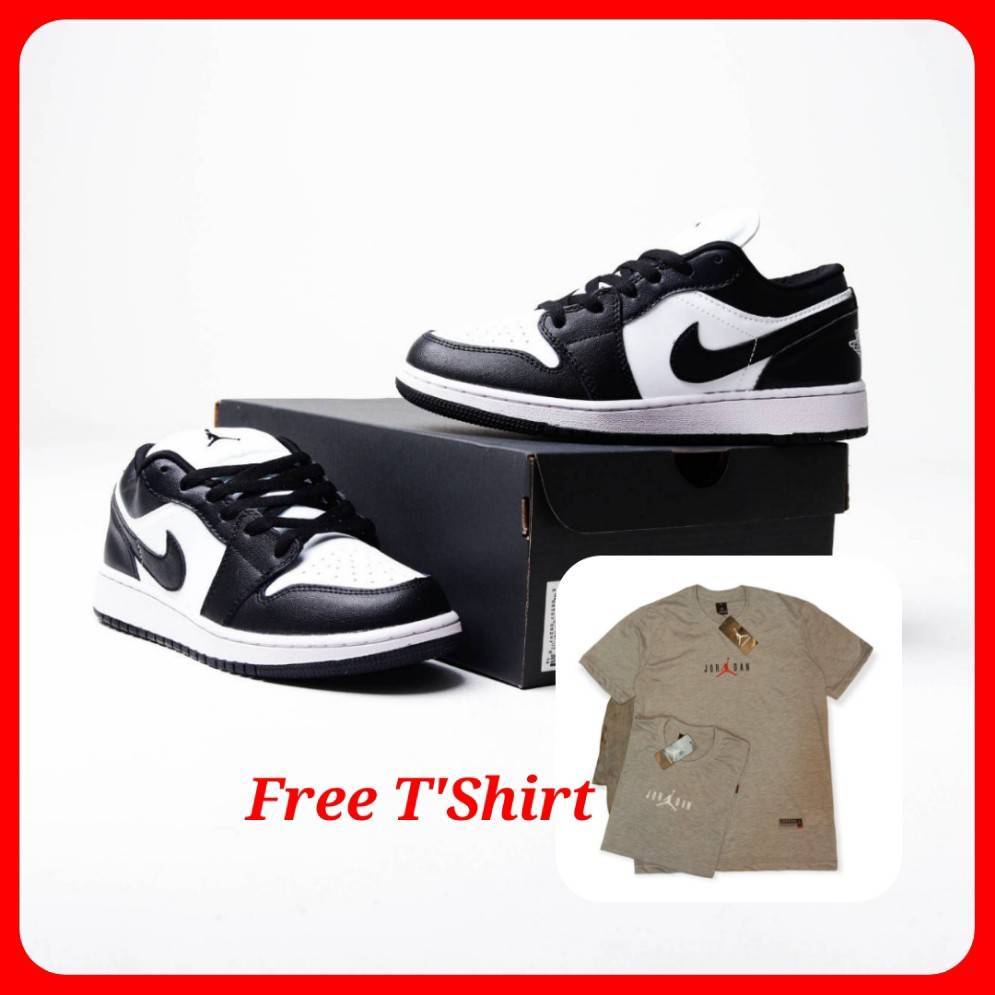 Jordan 1 Low White Black Authentic BNIB