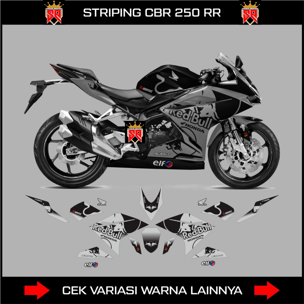 DECAL STRIPING HONDA CBR 250RR / STICKER CBR 250 RR