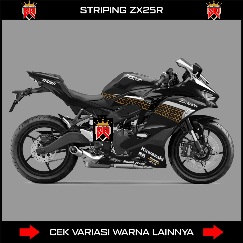 DECAL STRIPING NINJA ZX24R / STICKER KAWASAKI NINJA ZX 25R - ZX25R